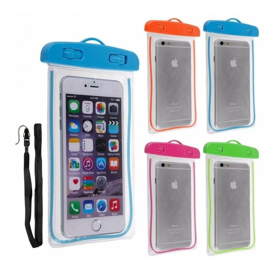 Bolsa De Celular Protectora Agua Waterproof Funda Sumergible