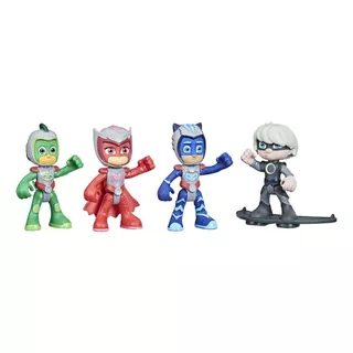 Pj Masks Conjunto Heróis Vs Garota Lunar - Hasbro F2647