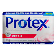 Sabão Em Barra Protex Antibacteriano Cream De 85 G