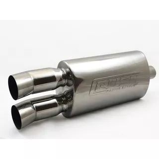 Mofle Escape Deportivo Rush Racing Exhaust R-108a