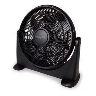 Ventilador Semi Industrial Turbo 20 Silencioso Magiclick Cantidad De Aspas 5 Color De La Estructura Negro Color De Las Aspas Negro Diámetro 52 Cm Material De Las Aspas Pvc