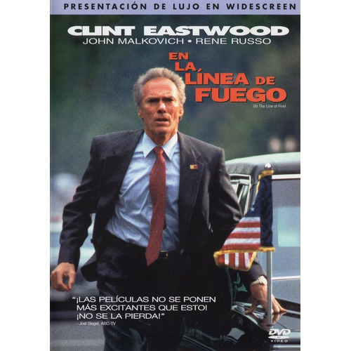 En La Linea De Fuego Clint Eastwood Pelicula Dvd