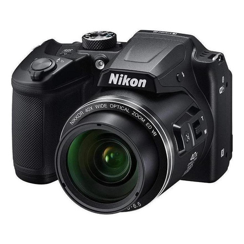  Nikon Coolpix B B500 compacta avanzada color  negro