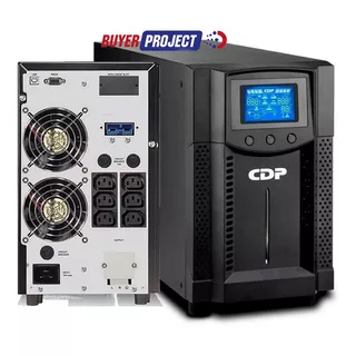 Ups Cdp On-line Upo11-3axi De 3000va 3kva 2700w 4 Tomas 220v Color Negro