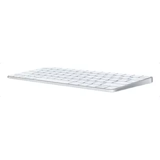 Teclado Bluetooth Apple Magic Con Touch Id Qwerty Español Latinoamérica Color Gris