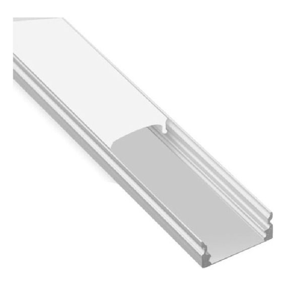 Perfil Varilla De Aluminio De Aplicar O Embutir Para Tira Led X 2m Demasled