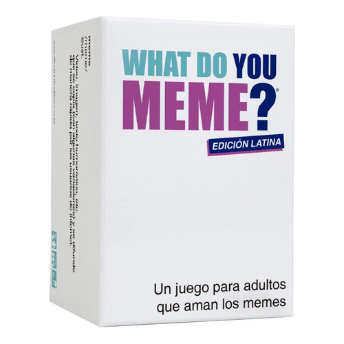 What Do You Meme - Edición Latina - Juego De Mesa / Diverti