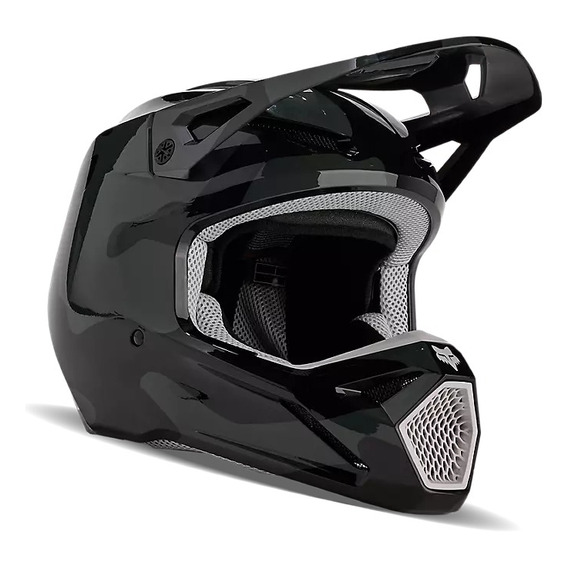 Casco Fox V1 Bnkr Moto Trail Enduro Atv Cuatrimoto Mx