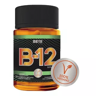 Vitamina B 12 500 Mcg Be Positive Apto Vegano 100 Tabletas