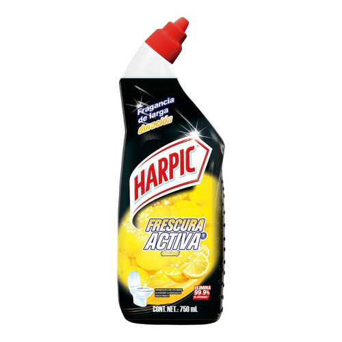 Desinfectante de inodoro Harpic Frescura Activa Citrus de 750ml