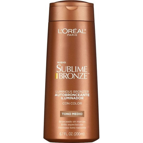 Autobronceante Iluminador Con Color Sublime Bonze Tono Medio