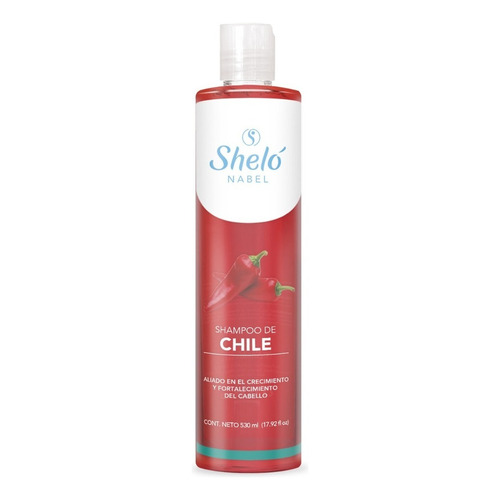  Shampoo De Chile Sheló Nabel 530 Ml Estimula El Crecimiento