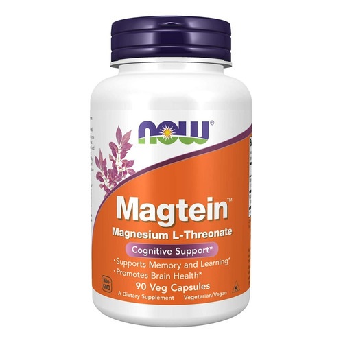 Original, Magtein Magnesium L-threonate Now, 2000 Mg, 90 Cap