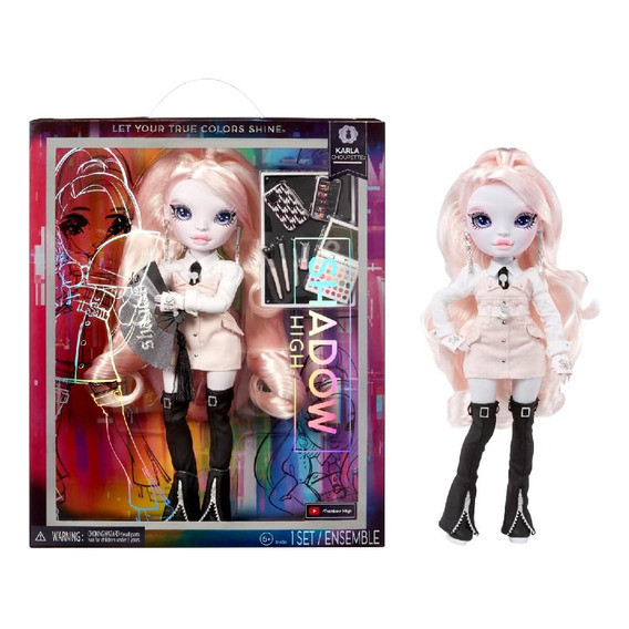 Muñeca Rainbow High Shadow Karla Choupette Nuevo Y Original