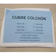 Funda Cubre Colchon Pvc Para Cuna Funcional 1 1/2 Plaza