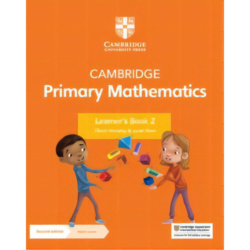 Cambridge Primary Mathematics 2 -   Learner's Book With Digital Access (1 Year), De Moseley, Cherri & Rees, Janet. En Inglés, 2021