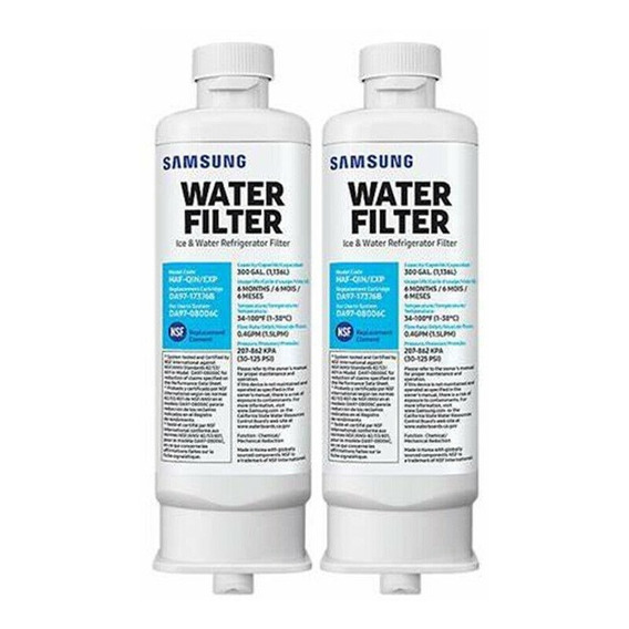 Pack 2 Filtros Refrigerador Samsung Original Da97-17376b