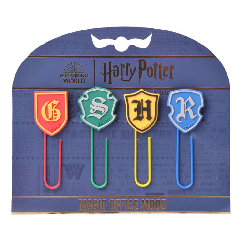 Fun Paper Clips Con 4 Casas Harry Potter Mooving