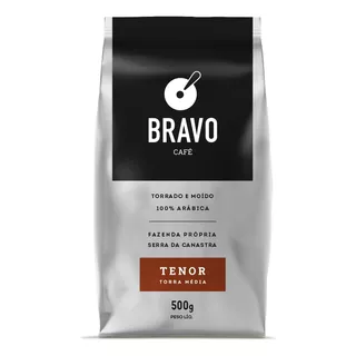 20 Pacotes De Bravo Café Gourmet Tenor 500g - 10kg