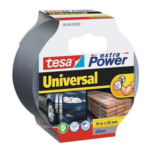 Cinta Ducto Gris Tesa 50mm X 10m Extra Power Duct Tape