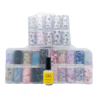 Kit Foil X3+ Pegamento El Mejor Precio Miss Uñas