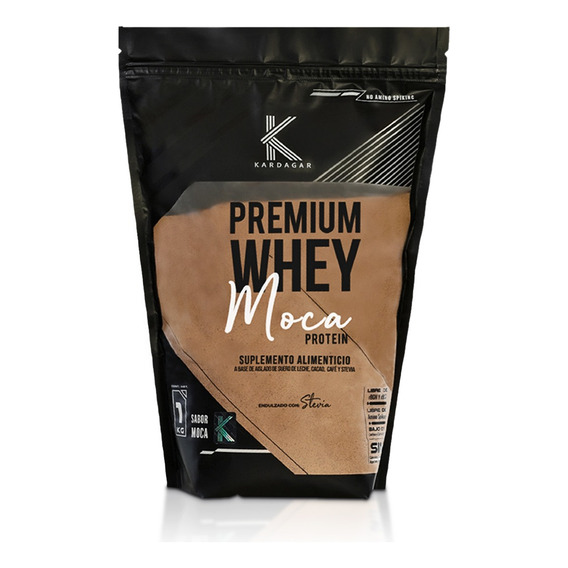 Proteina Kardagar Premium Whey Moca Endulzado Stevia