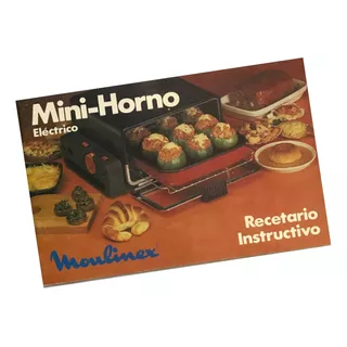 Recetario Instructivo Mini Horno Folleto Cocina Vintage - 