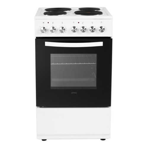 Cocina Atma CCH052 eléctrica 4 hornallas  blanca 220V puerta con visor