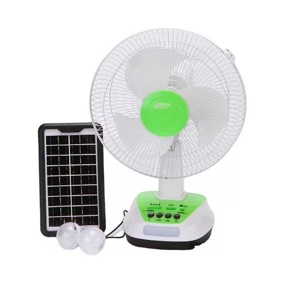 Ventilador De Mesa A Bateria Recargable 220vsolar