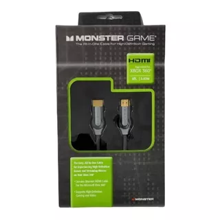 Cable Hdmi  Monster Game Xbox 360 8ft 2.43m