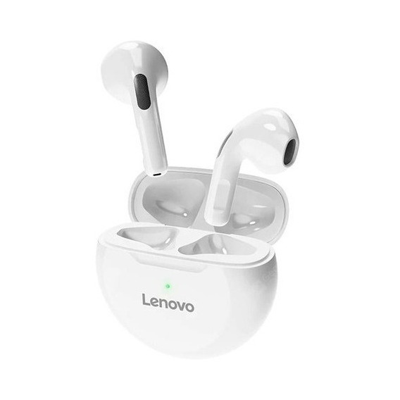 Auricular Bluetooth Lenovo Ht38 Inalámbrico Tws Hifi Blanco