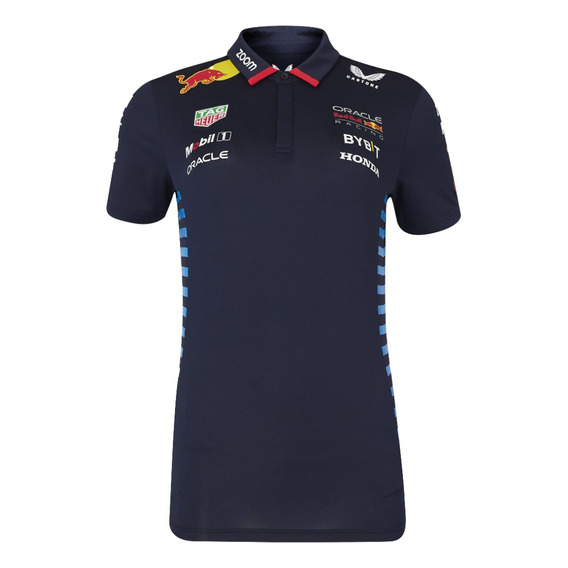 Red Bull Racing Mujer Camiseta Polo Oficial 2024 F1 Original