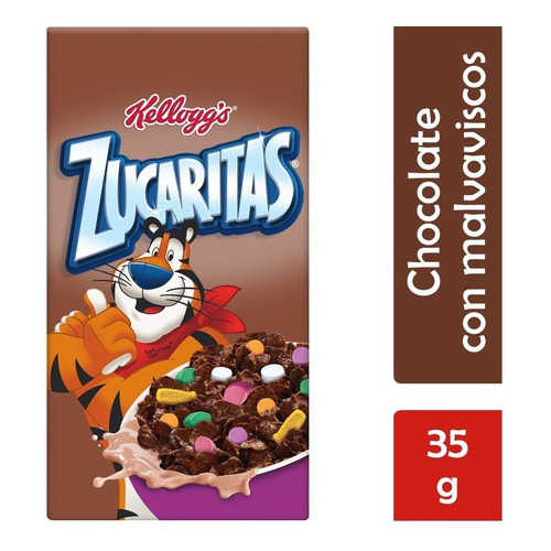 Cereal Kellogg's Zucaritas Sabor Chocolate C/malvaviscos 35g