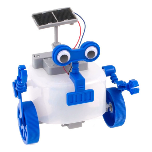 Robot Rover Solar Hibrido Kit De Ciencia Jeg Fm417 Color Multicolor