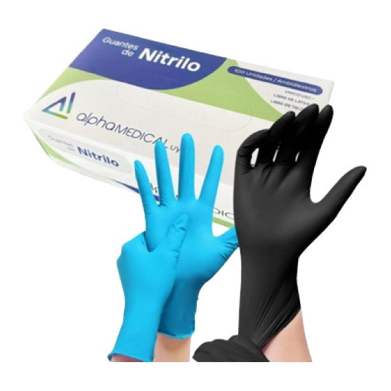 Guantes De Nitrilo Caja 100u.