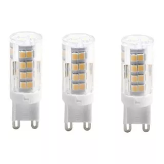 Kit 3 Lâmpadas Led G9 2,5w Branco Quente 2700k - 127v Intral Cor Da Luz Branco-quente 110v