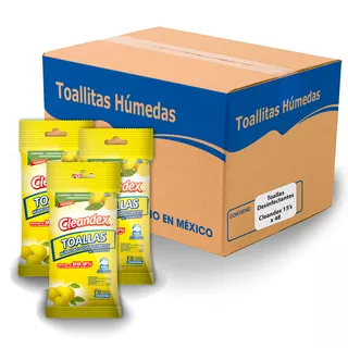 Cleandex Toallas Desinfectantes De Superficies 15s Con 24 Pz