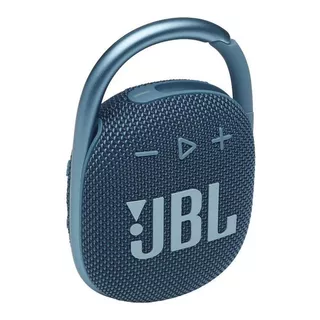 Parlante Jbl Clip 4 Portátil Con Bluetooth Waterproof Blue