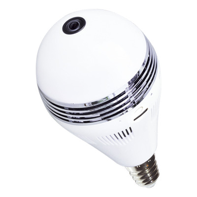 Lampara Wifi Led Camara Ip Seguridad Espia Full Hd 360°