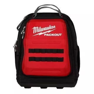Mochila Reforzada Milwaukee Packout 4822-8301 48 Bolsillos Color Rojo