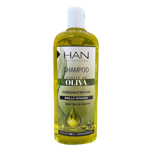Han Shampoo Aceite De Oliva Hidronutritivo Brillo X 500 