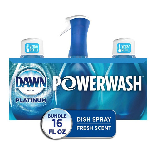 Dawn Powerwash Jabon En Espuma 3pzas Fresh