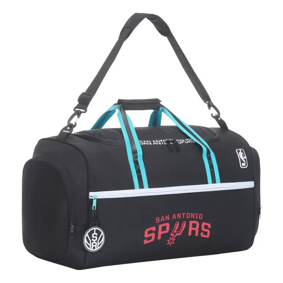 Bolso Deportivo San Antonio Spurs Gym Botinero Zapatillas Lt