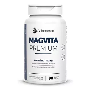Magvita Premium Puro Magnésio Dimalato