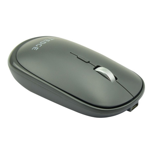 Mouse Bluetooth Inalámbrico Recargable Gris Tedge Color Gris obscuro