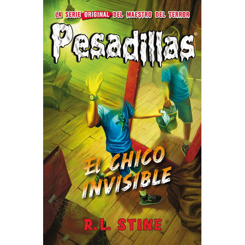 El chico invisible, de R.L. Stine. Editorial Hidra, tapa dura en español