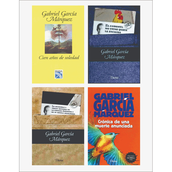 Gabriel Garcia Marquez Paquete 4 Libros