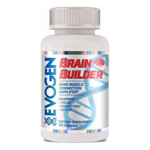 Evogen Vitaminas Brain Builder 90 Caps Sabor Sin Sabor
