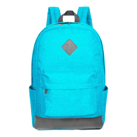 Mochila Multiuso Liceal Ebox Notebook Color Celeste