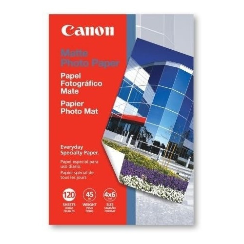 Papel Canon Mp-101 4x6 120 Hojas Mate
